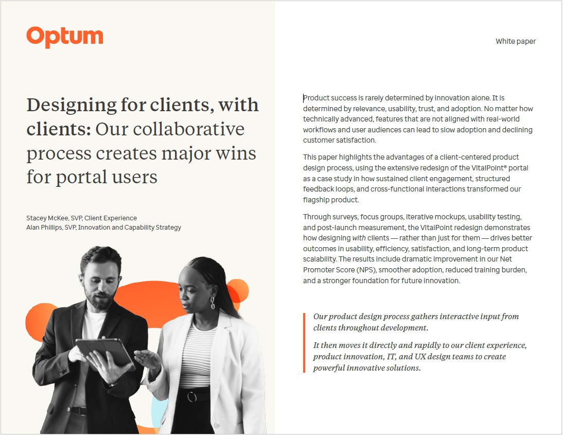 Designing for Clients, With Clients: A Win for Portal Users 
